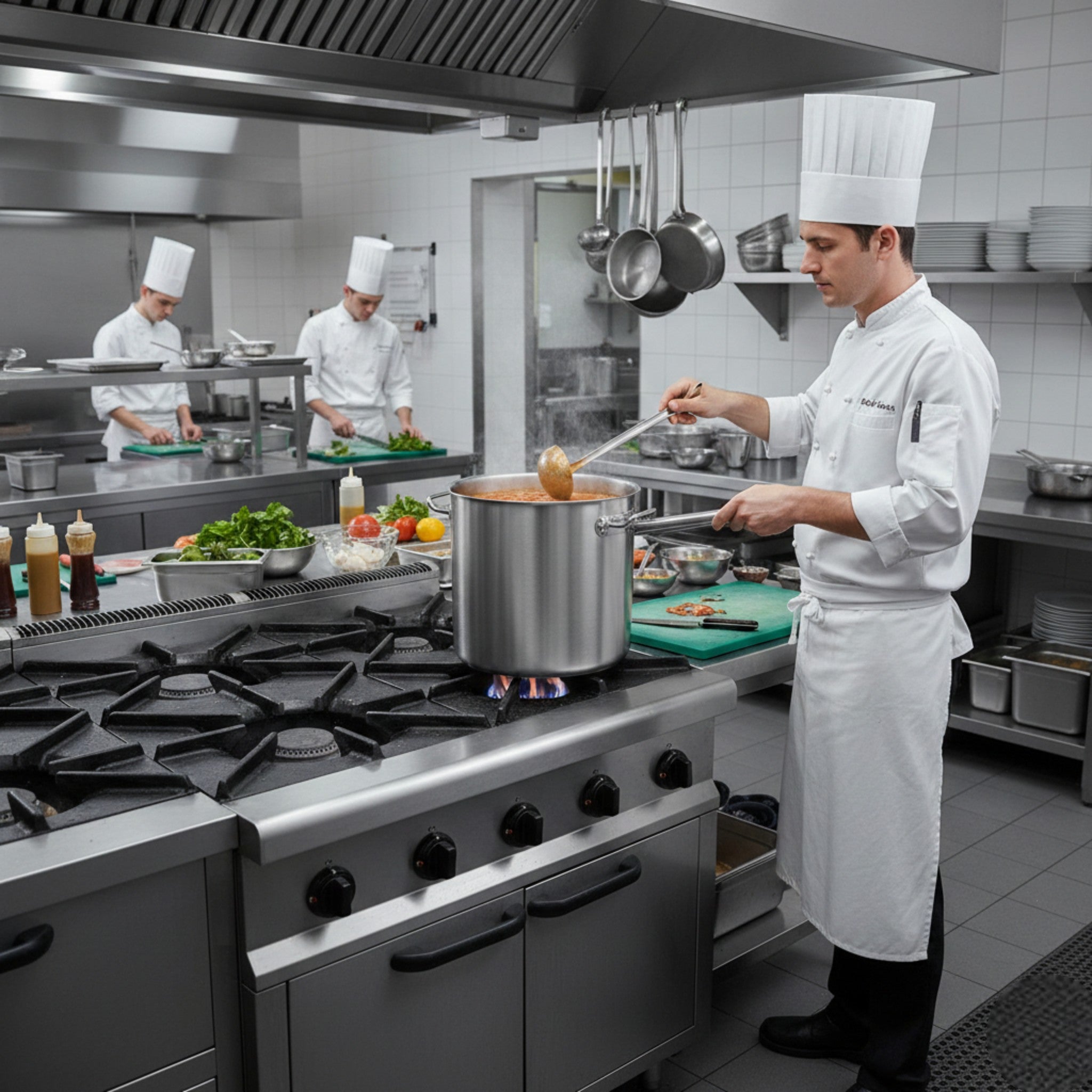 TAV OLLA DE AC INOX 12 LT C/TAPA