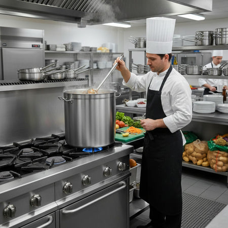 TAV OLLA DE AC INOX 80 LT C/TAPA
