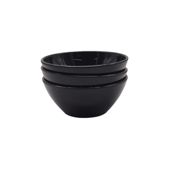 TAZON SOPERO 14.5CM MELAMINA NEGRO