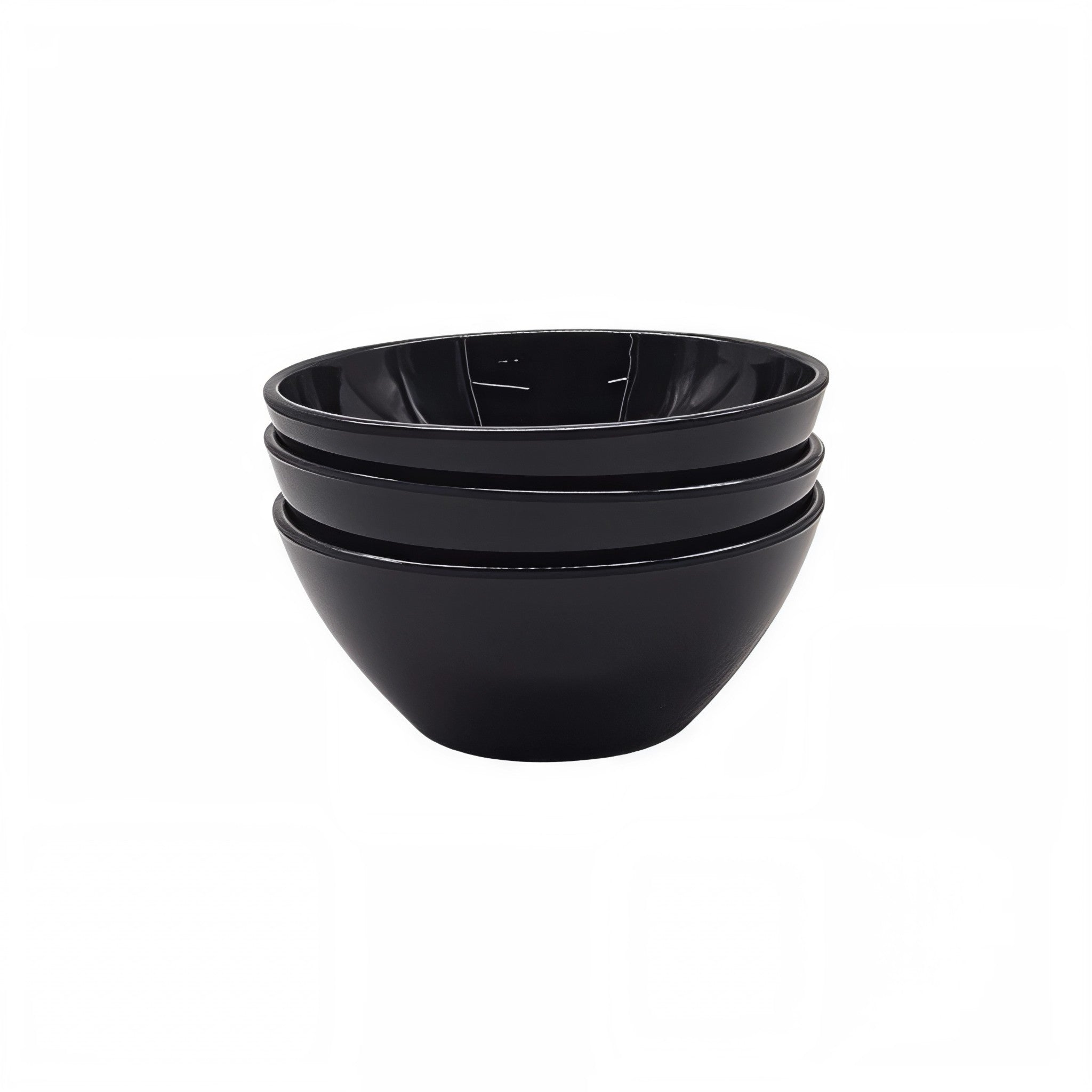 TAZON SOPERO 14.5CM MELAMINA NEGRO