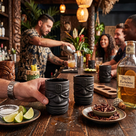 TEQUILERO TIKI NEGRO MATE