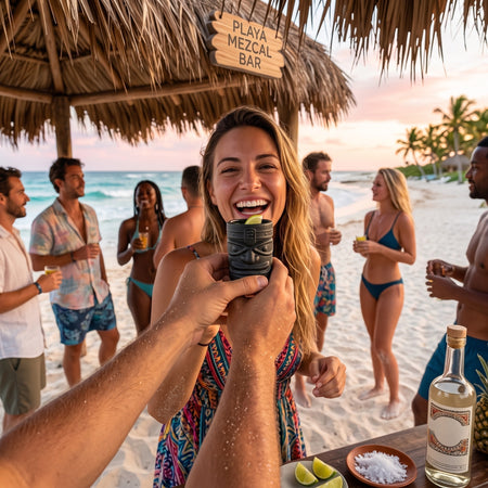 TEQUILERO TIKI NEGRO MATE