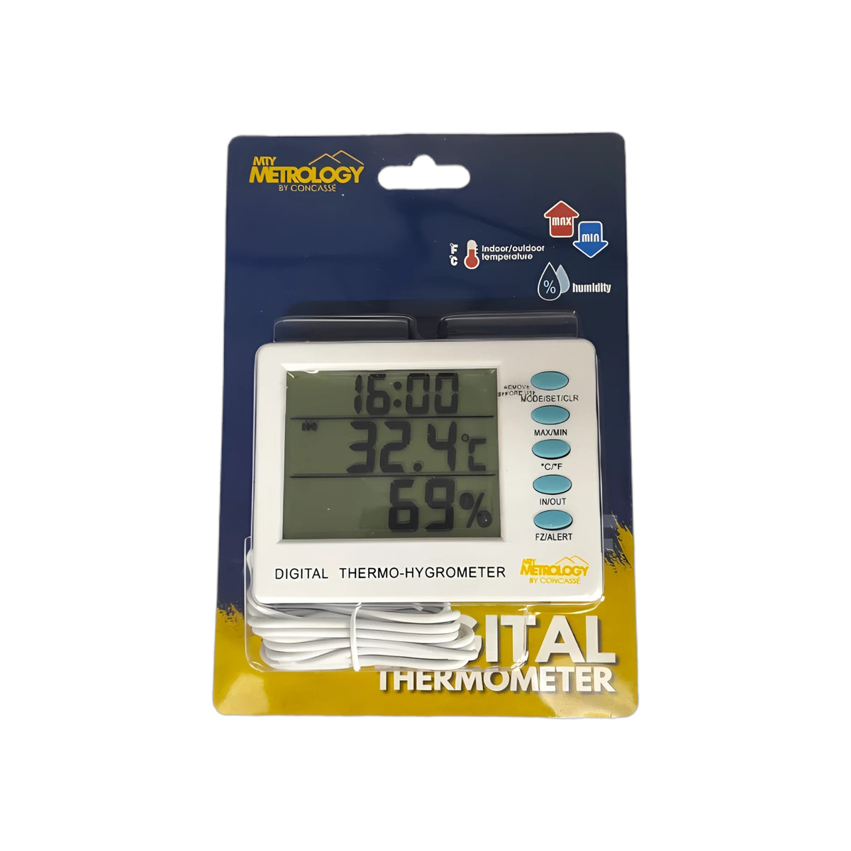 TERMOMETRO DIGITAL -10C A 50C/-50C A 70C