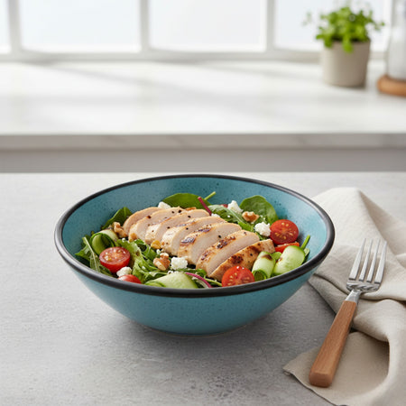 TERRA BLUE PLATO SOPERO 18 CM