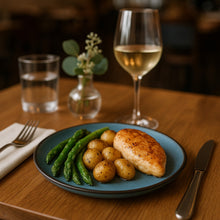 Cargar imagen en el visor de la galería, TERRA BLUE PLATO TRINCHE HYGGE 27 CM
