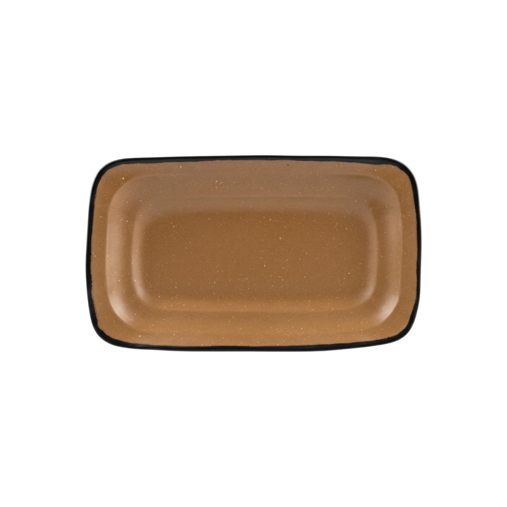 TERRA BROWN BANDEJA RECT 30.5x17.5 CM