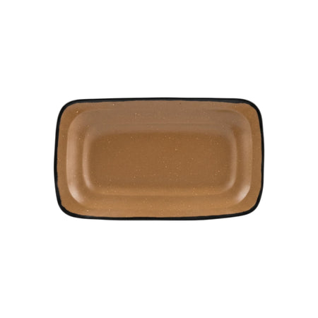 TERRA BROWN BANDEJA RECT 30.5x17.5 CM