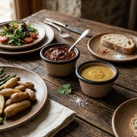 TERRA BROWN RAMEKIN