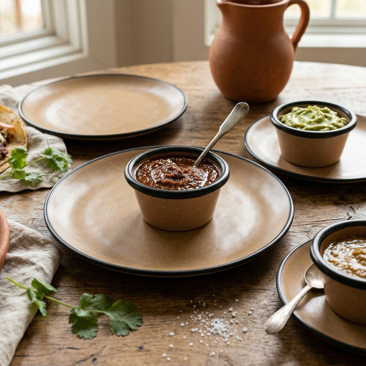 TERRA BROWN RAMEKIN