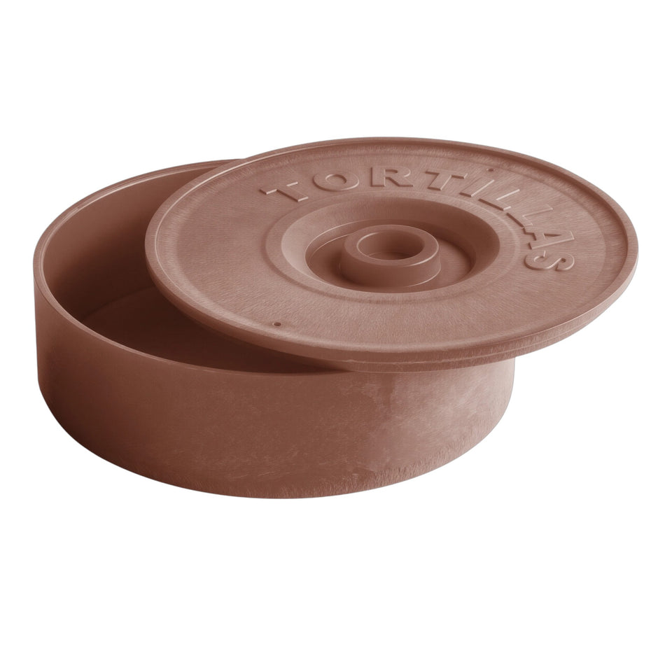 TORTILLERO MARRON 21.5x7 CM TRAVESSA