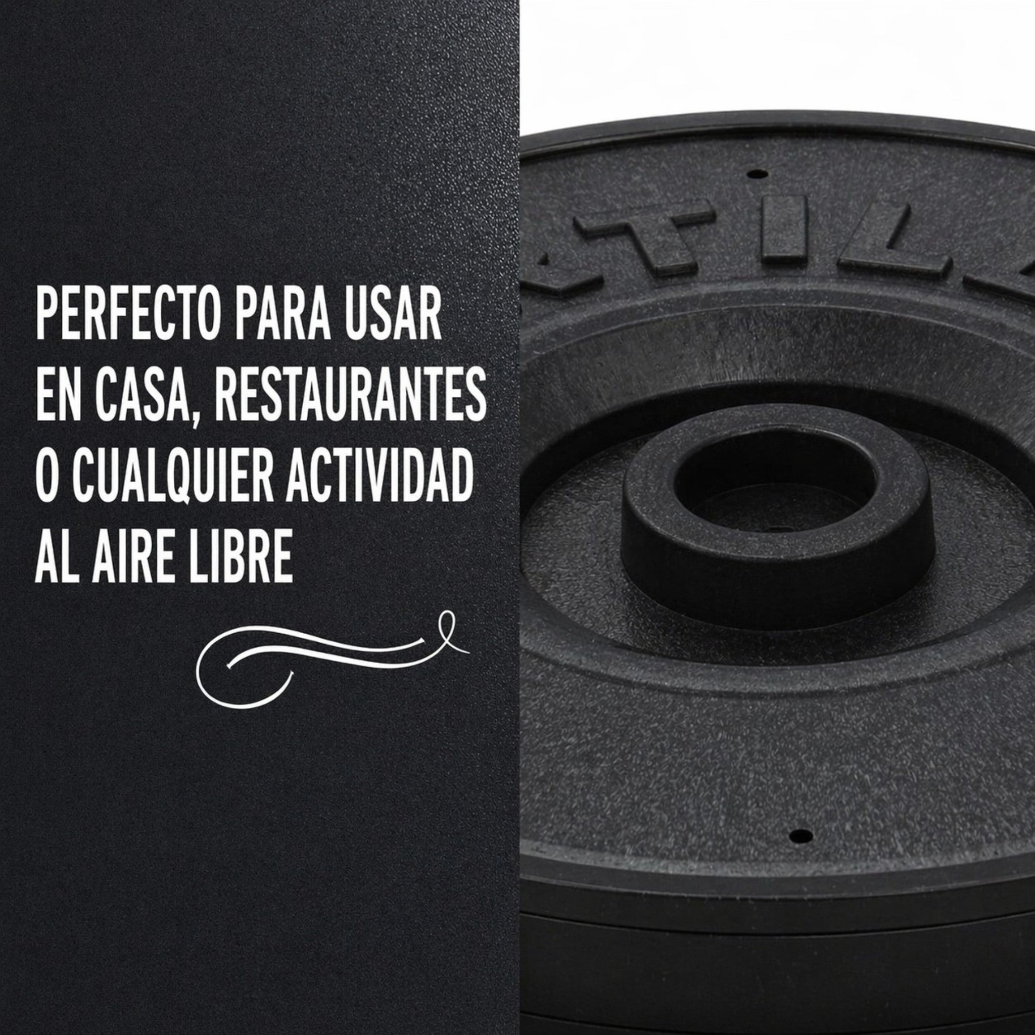 TORTILLERO TERMICO 21.5 CM NEGRO