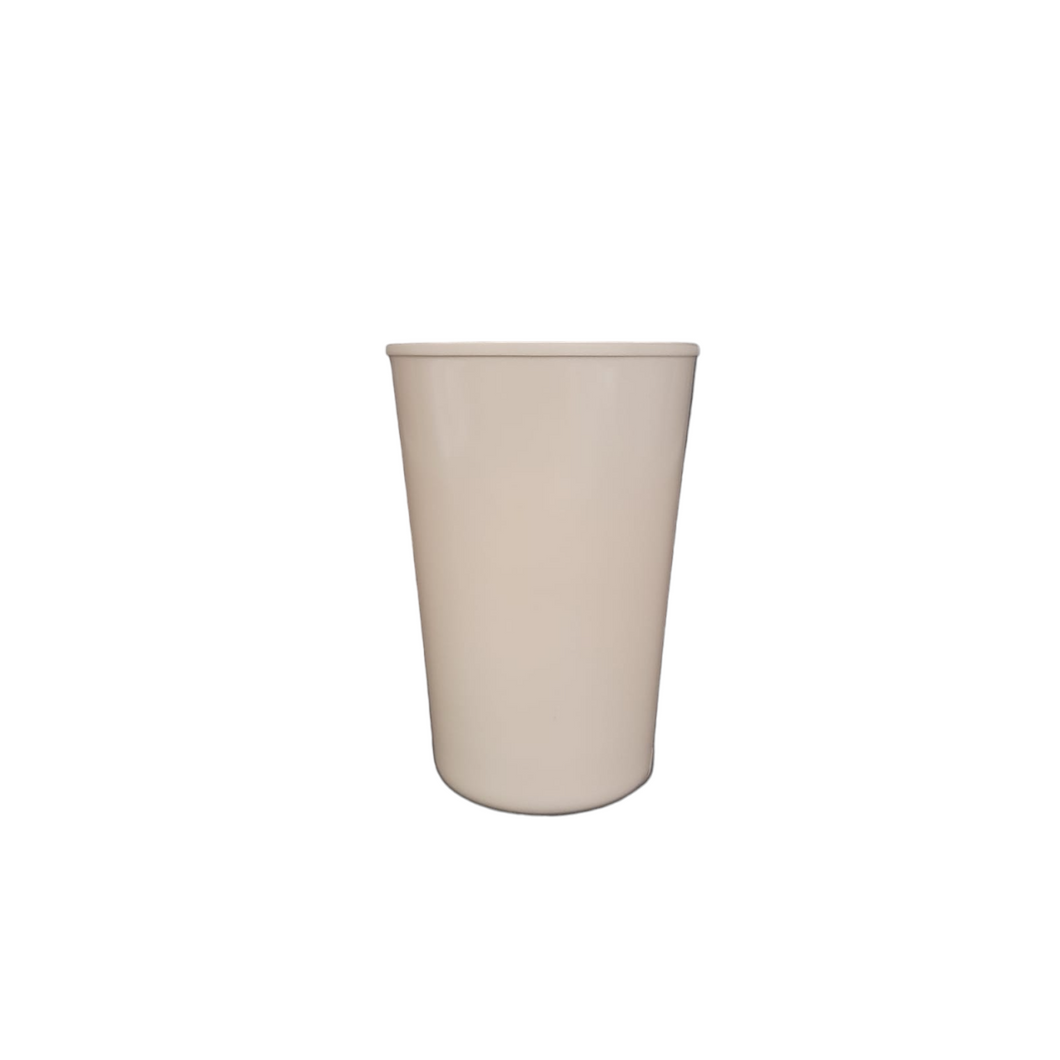 VASO 205 ML MELAMINA BEIGE