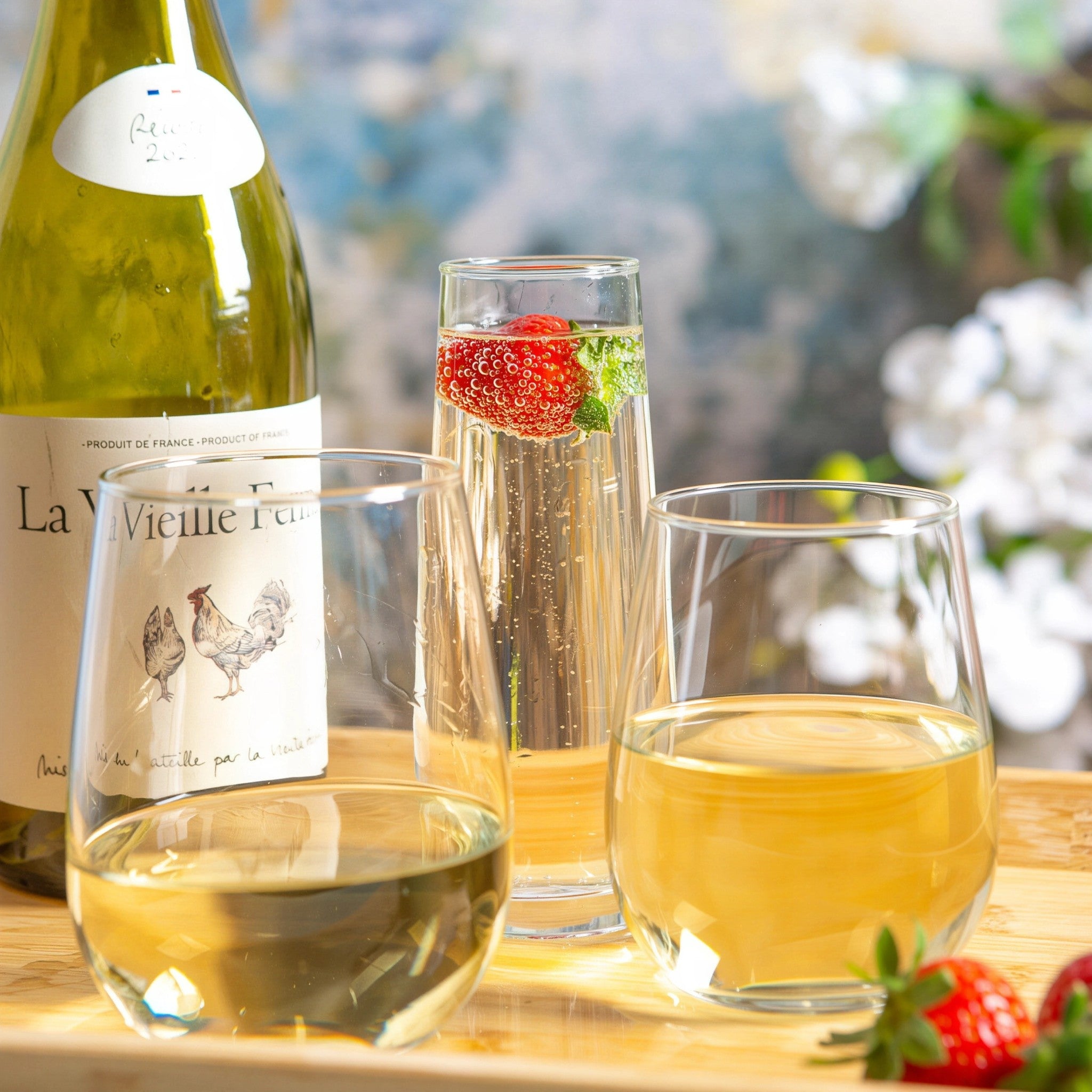 VASO LAV STEMLESS GAIA 11 1/4 OZ