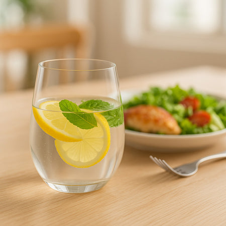 VASO LAV STEMLESS GAIA 11 1/4 OZ