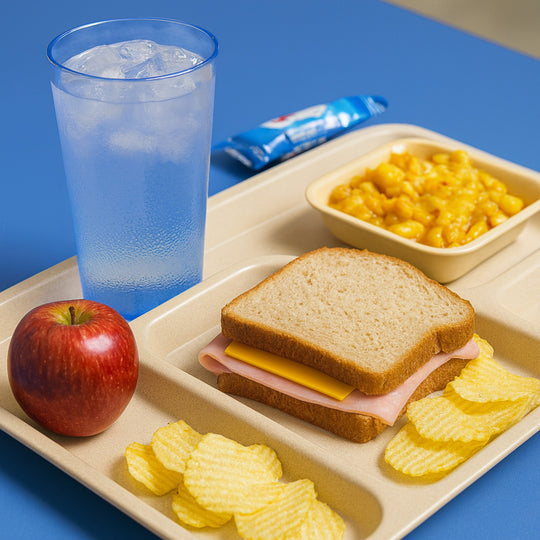 VASO POLIESTIRENO "SAN" 16 OZ AZUL