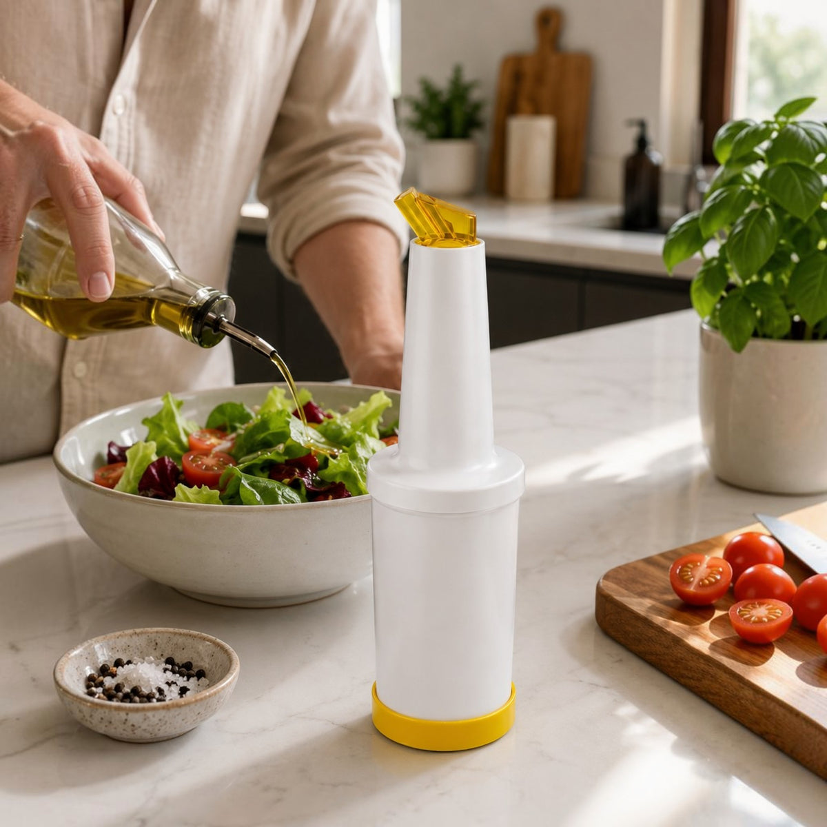 VERTEDOR DE JUGO 1.0 LT AMARILLO