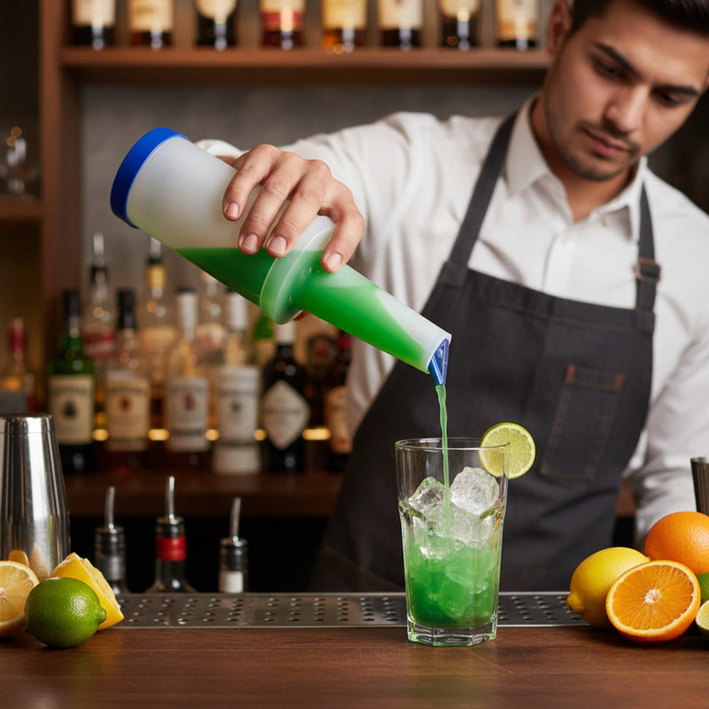 VERTEDOR DE JUGO 1.0 LT AZUL