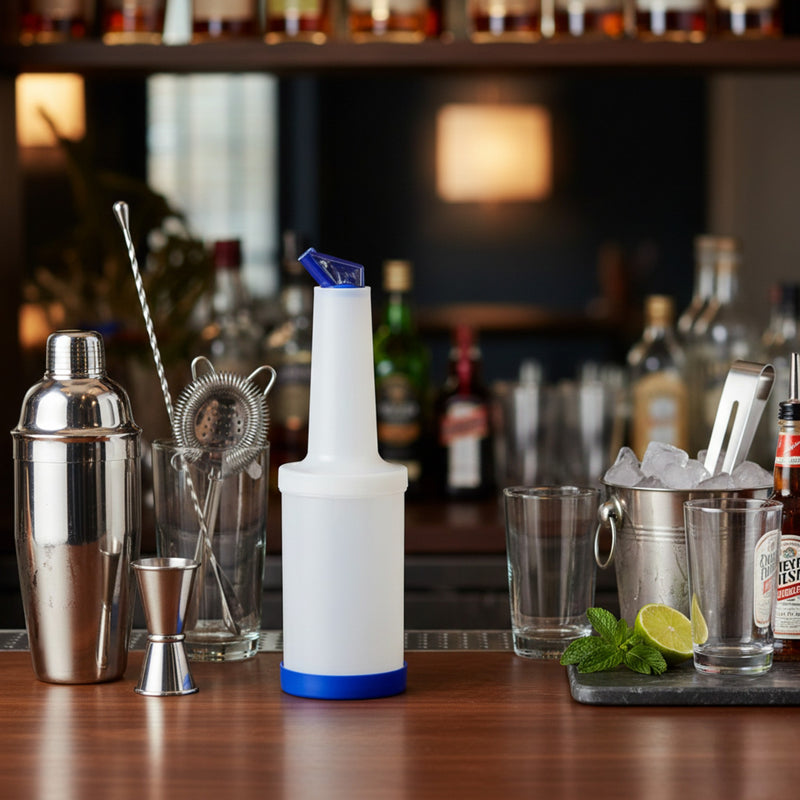 VERTEDOR DE JUGO 1.0 LT AZUL