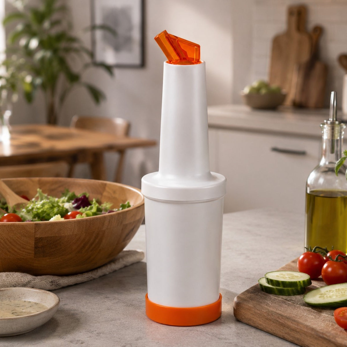 VERTEDOR DE JUGO 1.0 LT ROJO