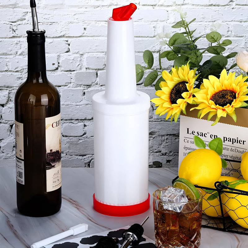 VERTEDOR DE JUGO 1.0 LT ROJO