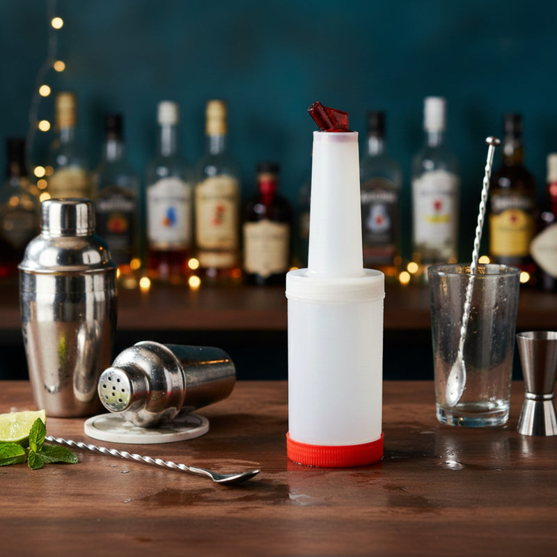 VERTEDOR DE JUGO 1.0 LT ROJO