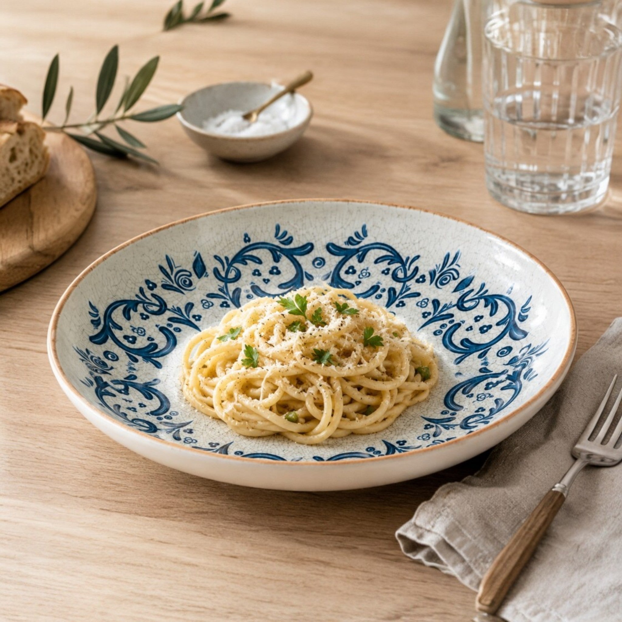 VIENTO PLATO PASTA 25 CM HYGGE