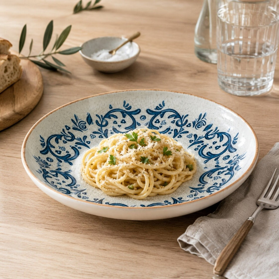 VIENTO PLATO PASTA 25 CM HYGGE