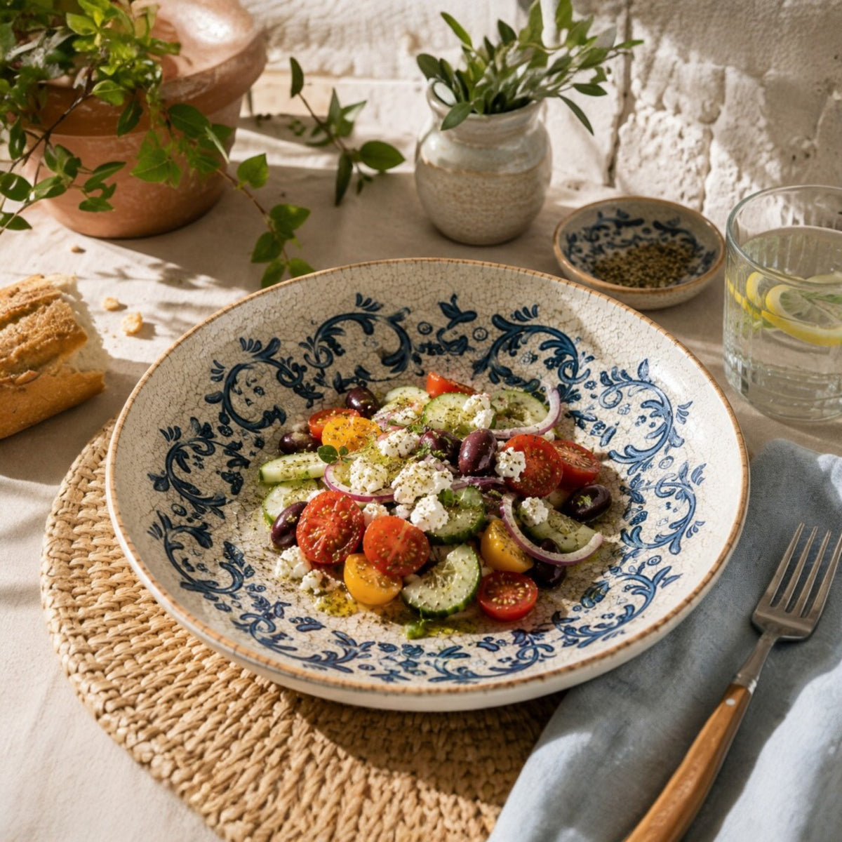 VIENTO PLATO PASTA 25 CM HYGGE