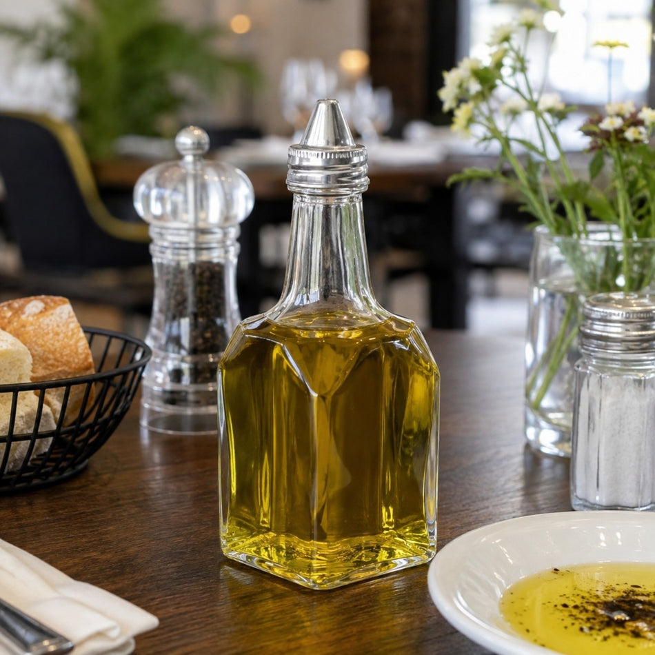VINAGRERA / ACEITERA VIDRIO 6 OZ