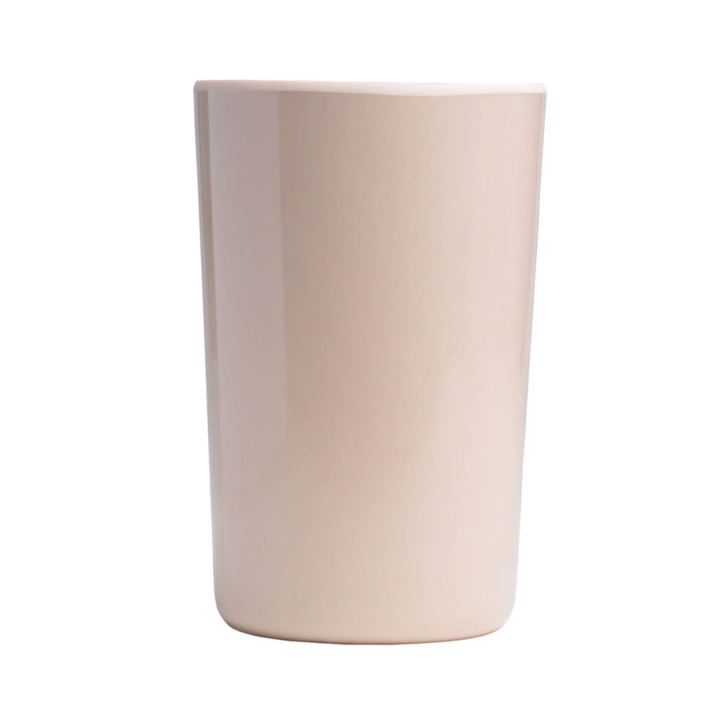 VASO 390 ML MELAMINA BEIGE