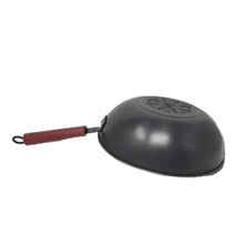 Cargar imagen en el visor de la galería, WOK CHINO ACERO AL CARBON 30 CM MGO MADERA
