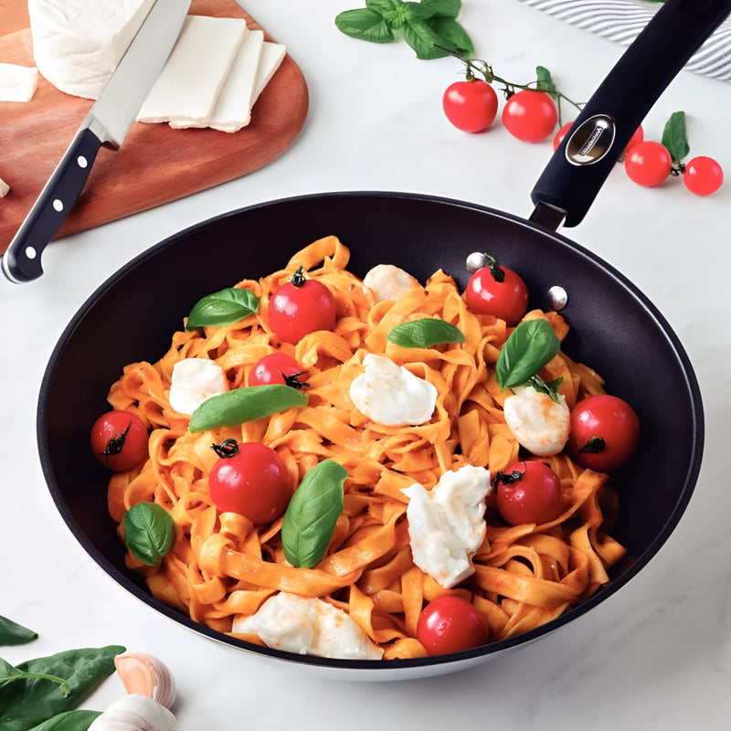 WOK 28CM CON ANTIADHERENTE SIN TAPA