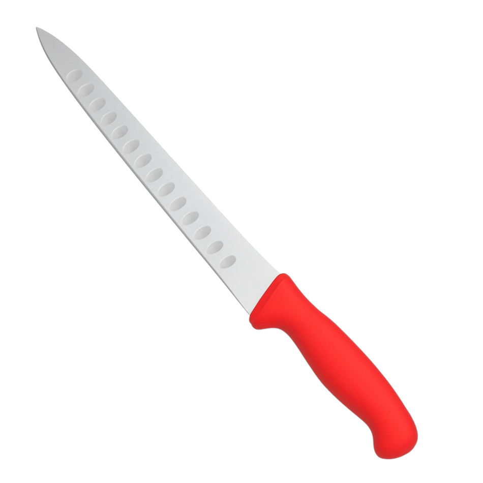 CUCHILLO CECINERO 14" MGO ROJO