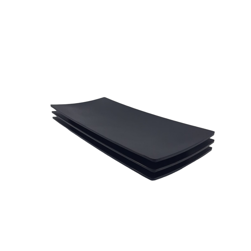 BANDEJA NEO 30x14 CM NEGRO MATE