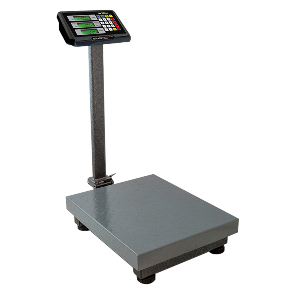 BASCULA PLATAFORMA 200 KG ACERO AL CARBON