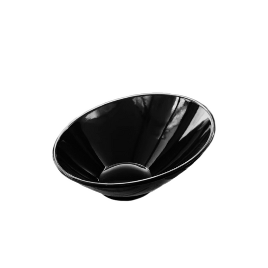 BOWL INCLINADO 25 CM NEGRO