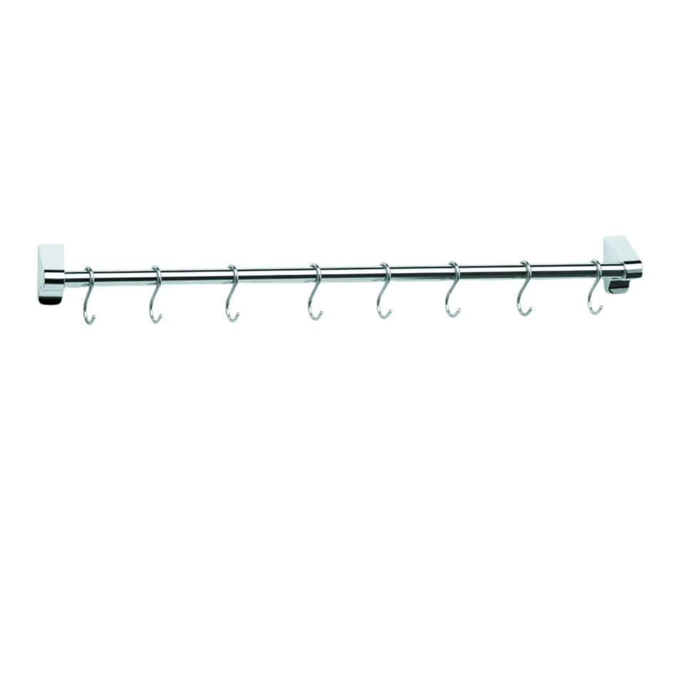 COLGADOR BARRA 100 CM + 12 GANCHOS