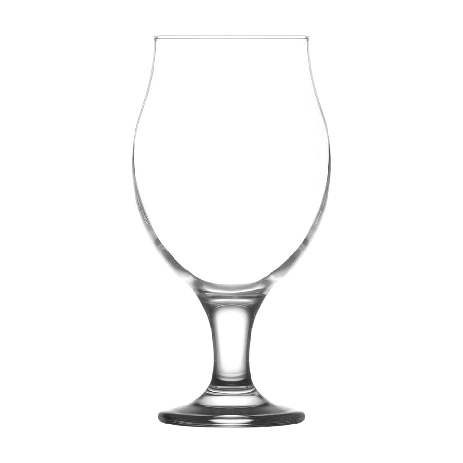 Copa cervecera Angelina 19 oz de LAV, vidrio tipo tulipán sobre fondo blanco