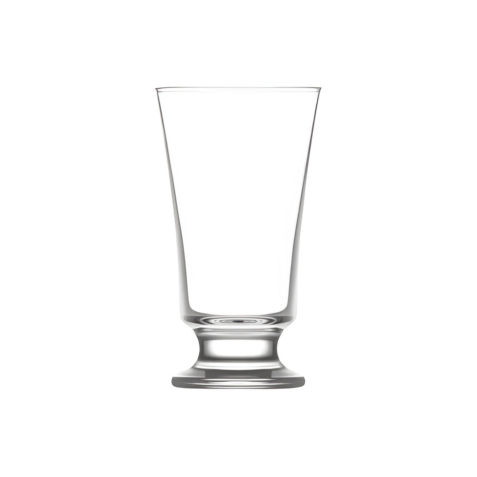 Copa para agua Troya 150 ml de LAV, vidrio con base corta sobre fondo blanco