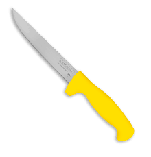 CUCHILLO RECTO 06" DESHUESADOR AMARILLO