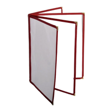 Cargar imagen en el visor de la galería, FORRO MENU 4 HOJAS 8.5x11&quot;
