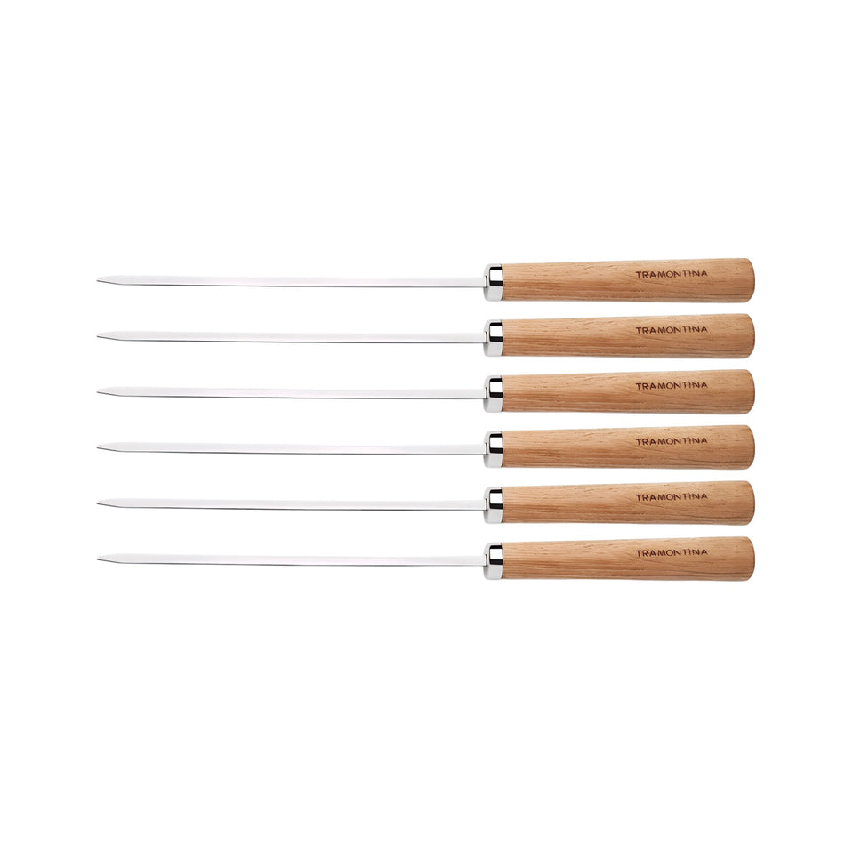 JGO 6 PINCHOS C/MGO MADERA