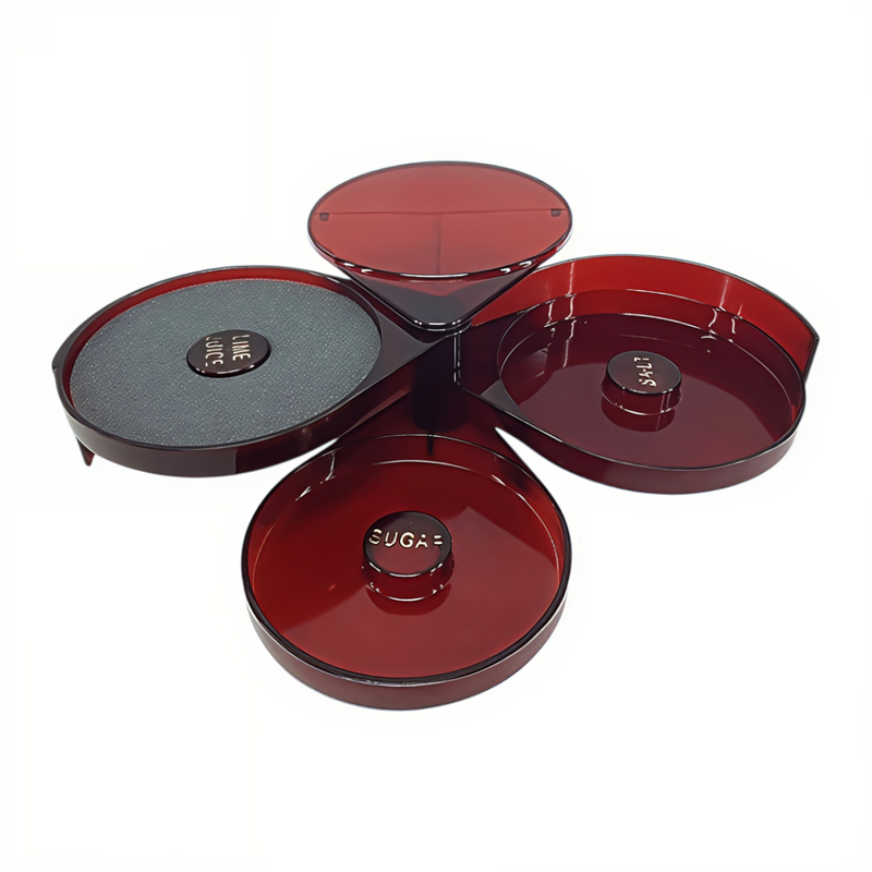 ESCARCHADOR DE VASOS 3 COMP ROJO