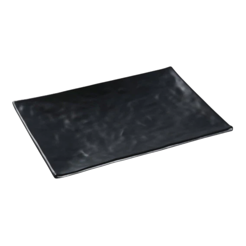 JET BLACK PLATO RECT 20 CM