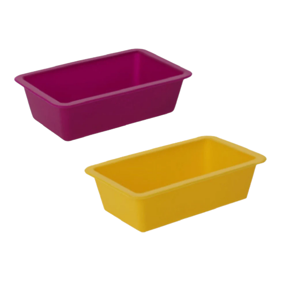 SET DE 2 MOLDES DE SILICON 11 X 6.5 CM METALTEX