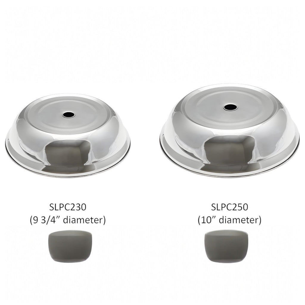 DOMO PARA PLATOS AC INOX