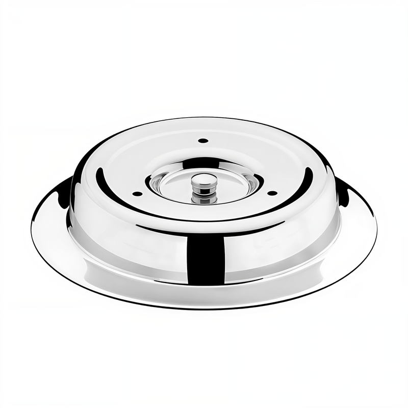 CAMPANA CUBRE PLATO 28 CM AC INOX