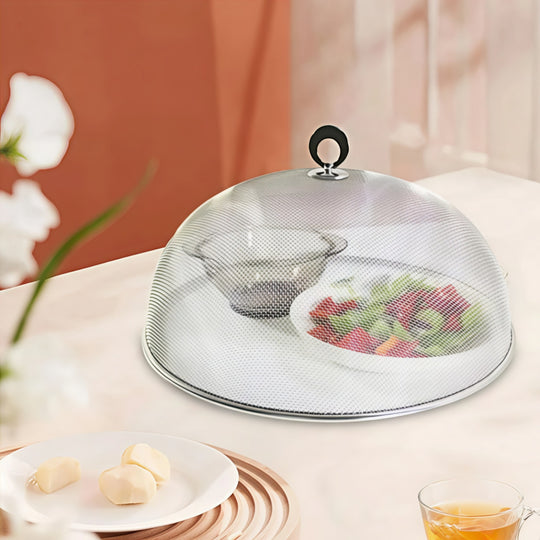 TAPA ALIMENTOS MALLA INOX 29 CM