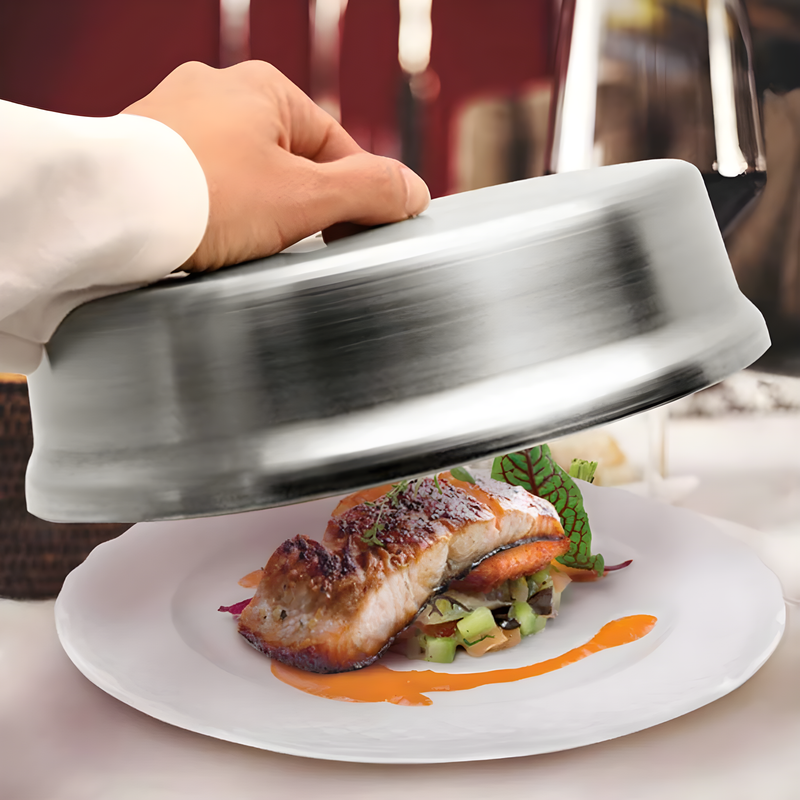 CUBRE PLATO 25.8 CM AC INOX