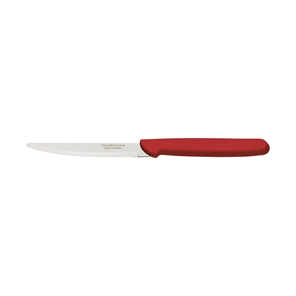 CARMEL CUCHILLO ASADO 4" ROJO